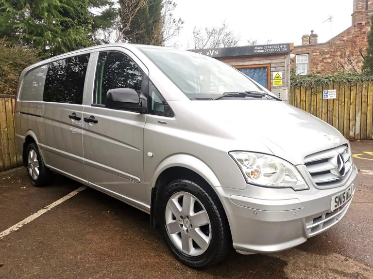2015 Mercedes-Benz Vito 113CDI BlueEFFICIENCY Window Van Crew Van Diesel Manual