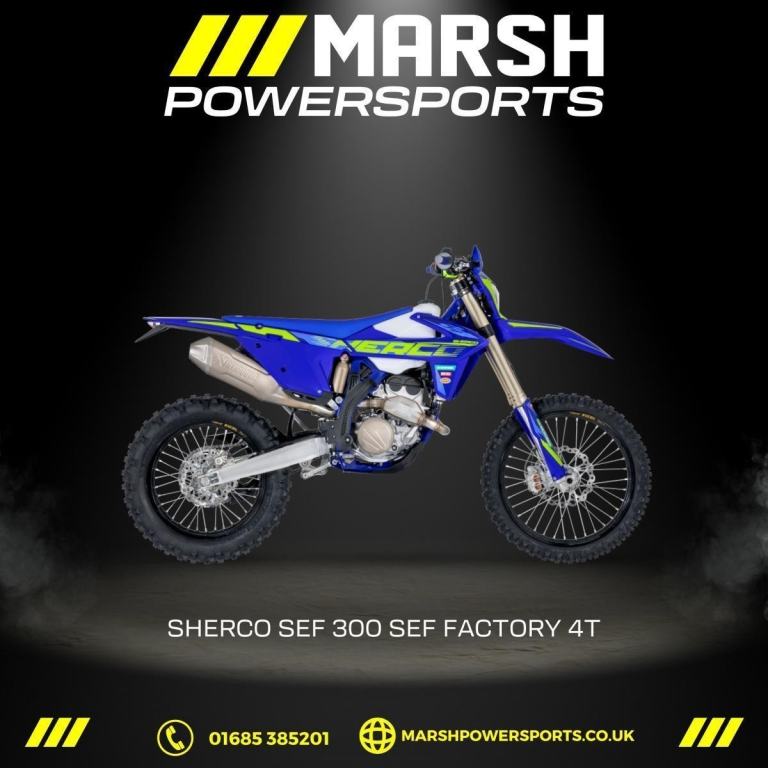 Sherco 300 SEF Factory 4t 2026 - Sherco Main Dealer - Buy Today!