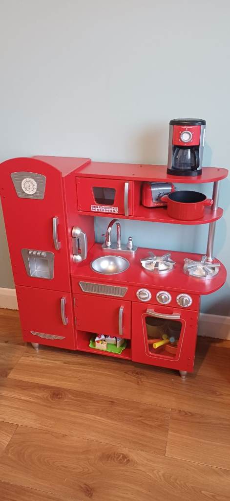 image for Kids toy kitchen and accessories £20