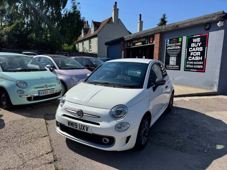 2019 Fiat 500 1.2 S 3dr HATCHBACK Petrol Manual