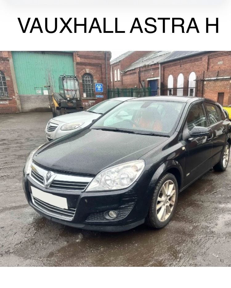 Vauxhall Astra H.  Front Bumper. Black. 