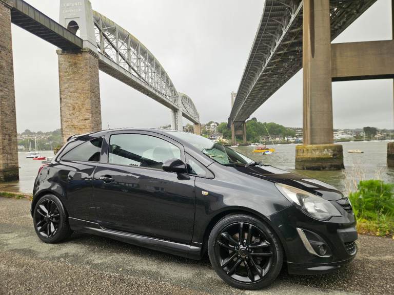 Vauxhall Corsa Black Edition 2015 in Panther Black (Only 71,995m,Long Mot,Nice Spec,ideal 1st Car)