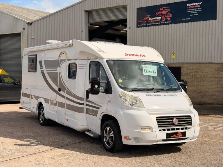 2012 FIAT DUCATO DETHLEFFS MAGIC EDITION WHITE 4 BERTH MOTORHOME WITH ISLAND BED