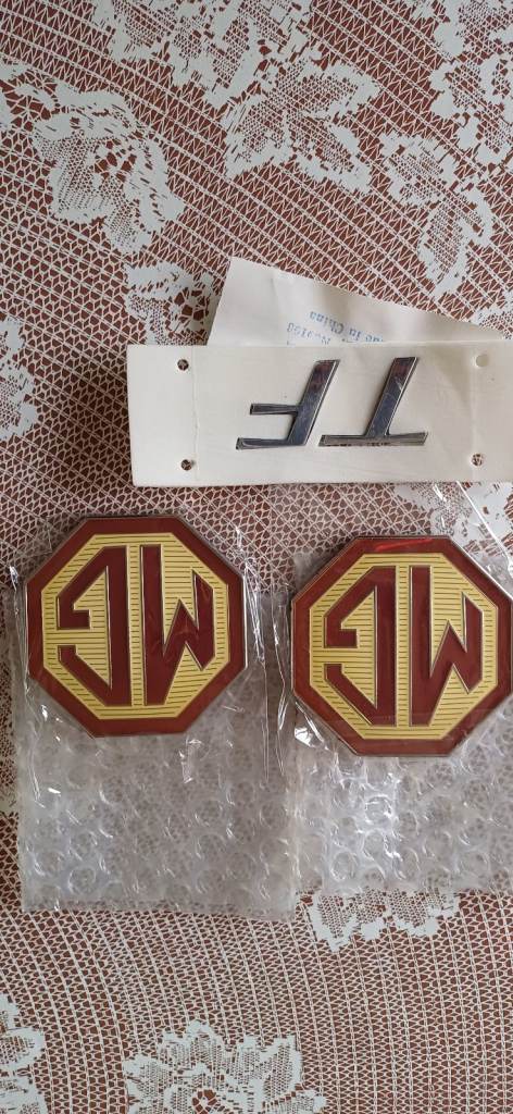 image for MG TF enamel badges