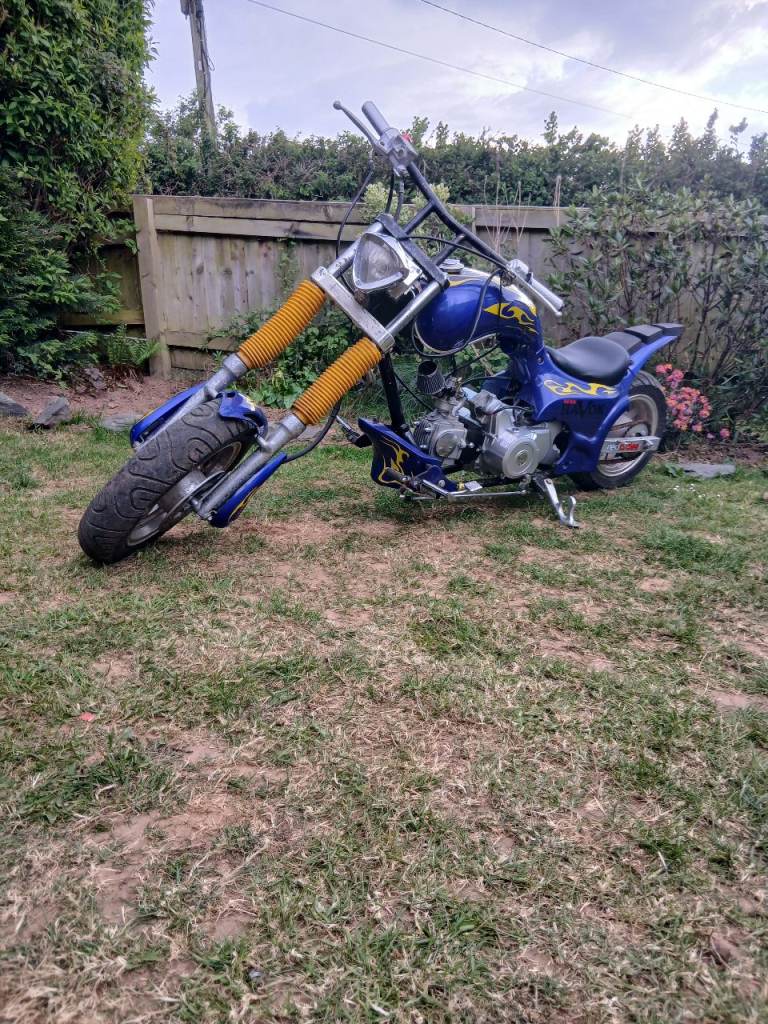 Merk havok chopper moterbike 