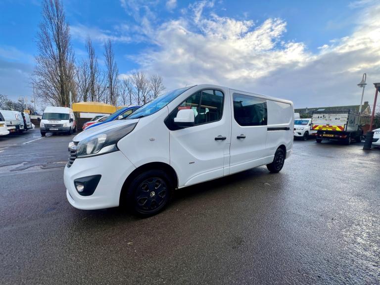 2014 Vauxhall Vivaro 2900 120PS Sportive LWB Double Cab. Crew Cab/ Combi 6 Seater PANEL VAN Diese...