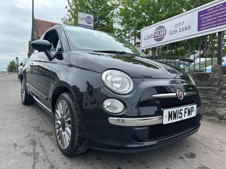 2015 Fiat 500 1.2 8V Cult Hatchback 3dr Petrol Manual Euro 6 (s/s) (69 bhp)