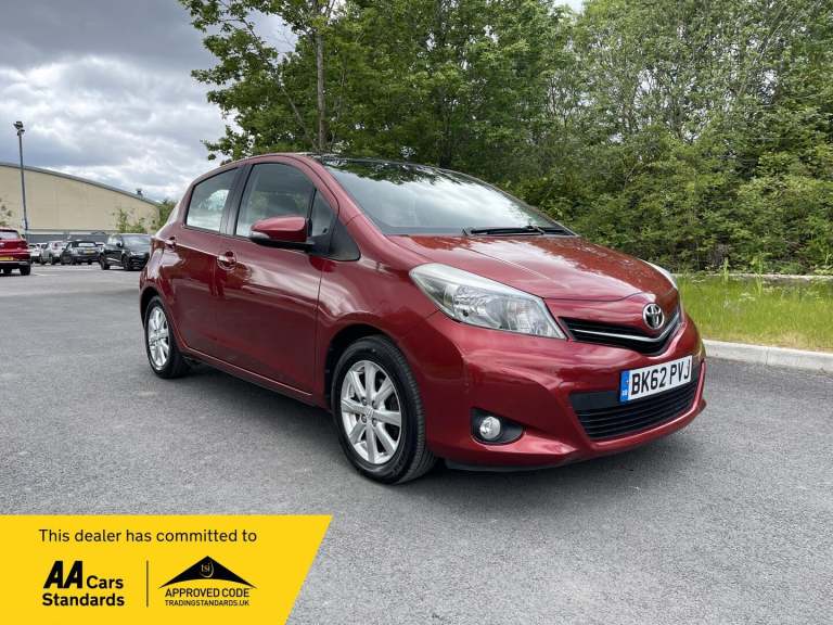 2012 Toyota Yaris 1.33 Dual VVT-i T Spirit Multidrive S Euro 5 5dr HATCHBACK Petrol Automatic