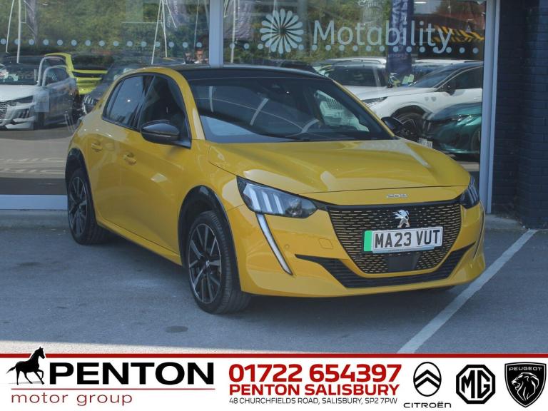 2023 Peugeot E-208 50kWh GT Auto 5dr (7kW Charger) HATCHBACK Electric Automatic