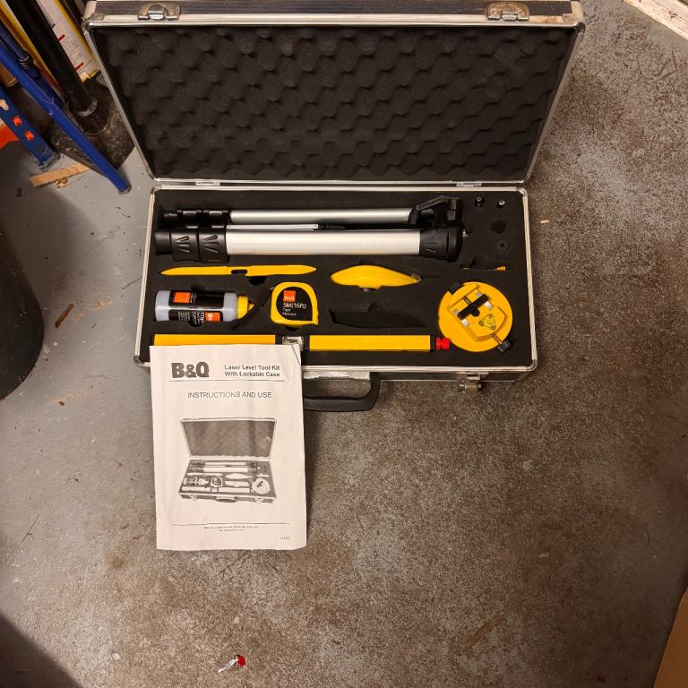 Laser level and Tool Kit