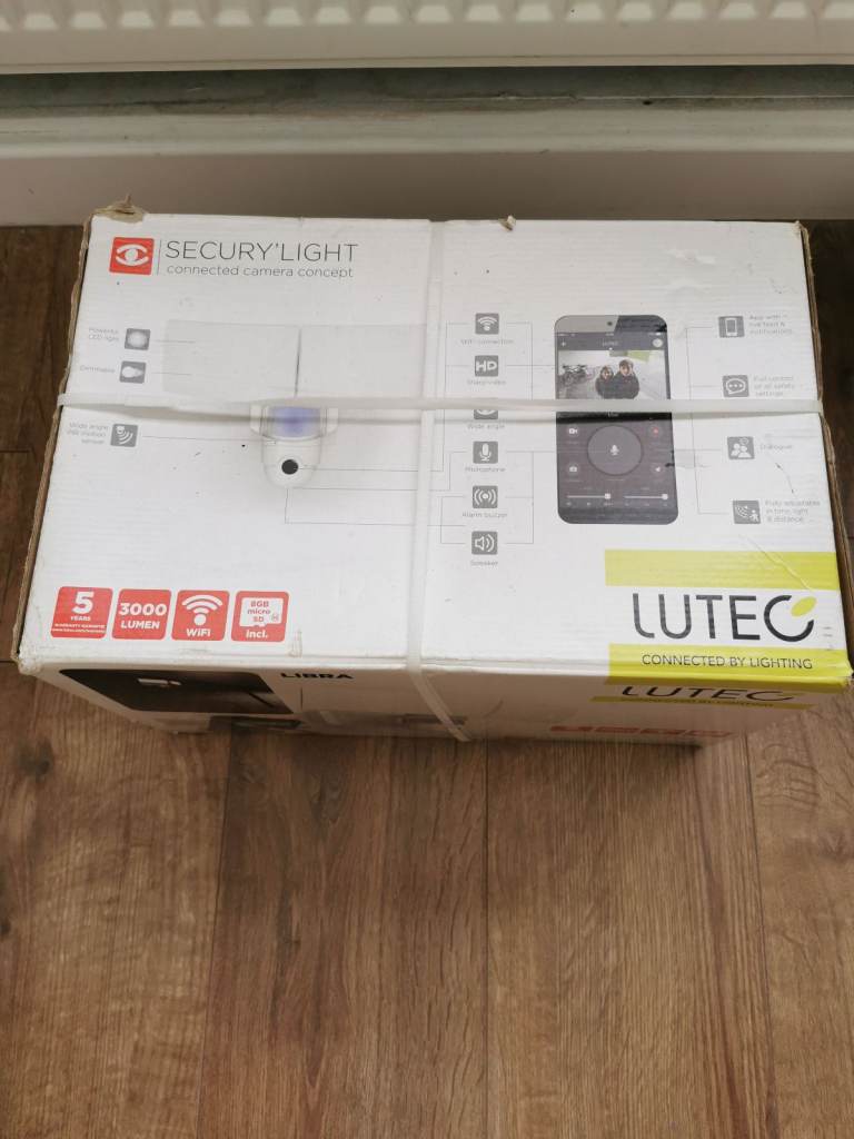 Lutec securjty camera new boxed