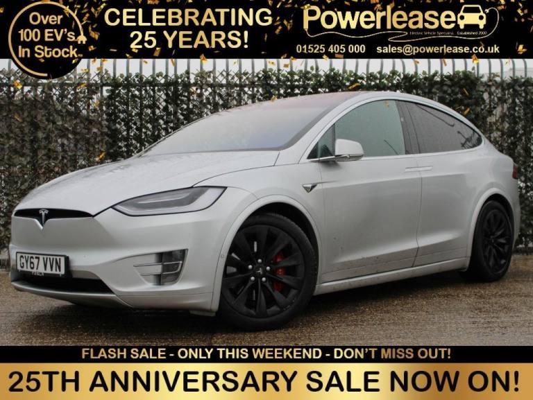 2017 Tesla Model X 100D (Dual Motor) SUV 5dr Electric Auto 4WDE (417 bhp) Automatic