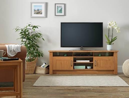 Brand new tv unit slight damage 