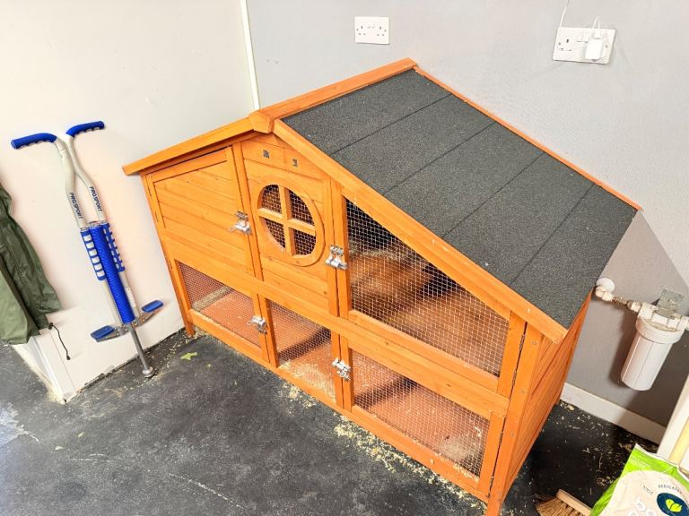 Rabbit hamster guinea Pig pet hutch cage 