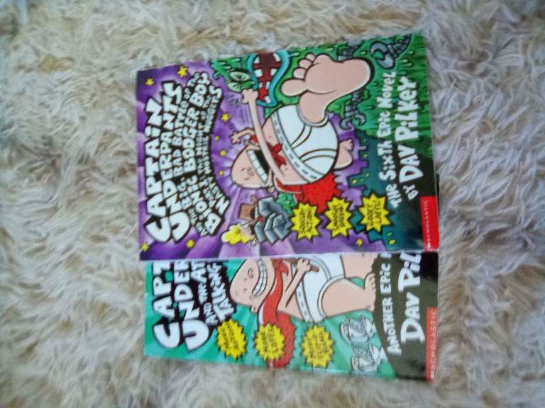 Captain Underpants 2 books