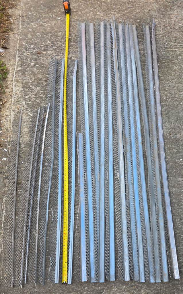 PLASTERING Stop and Angle beads - JOBLOT- READ DESCRIPTION PLEASE.