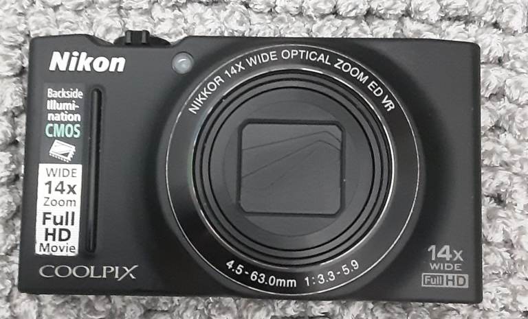 Nikon S8200 DIGITAL CAMERA USED IN EXCELLENT CONDITION