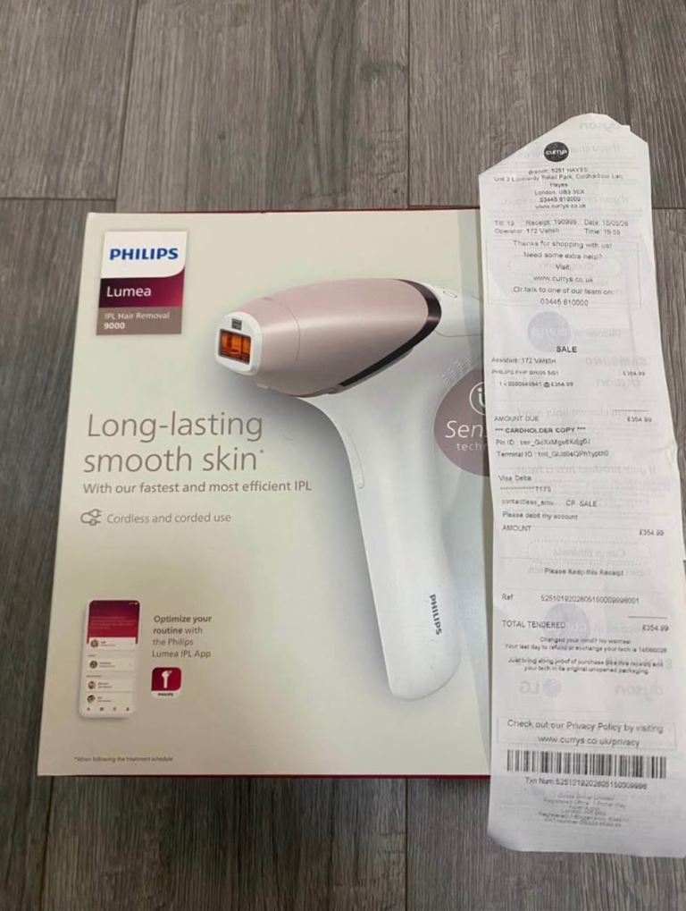 Philips Lumea 9900 IPL Hair Remover 