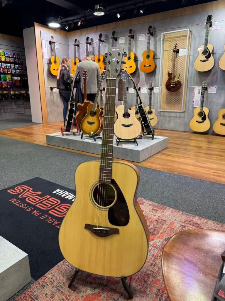 Yamaha FG800M Acoustic Guitar - Like New - Full Accessories
