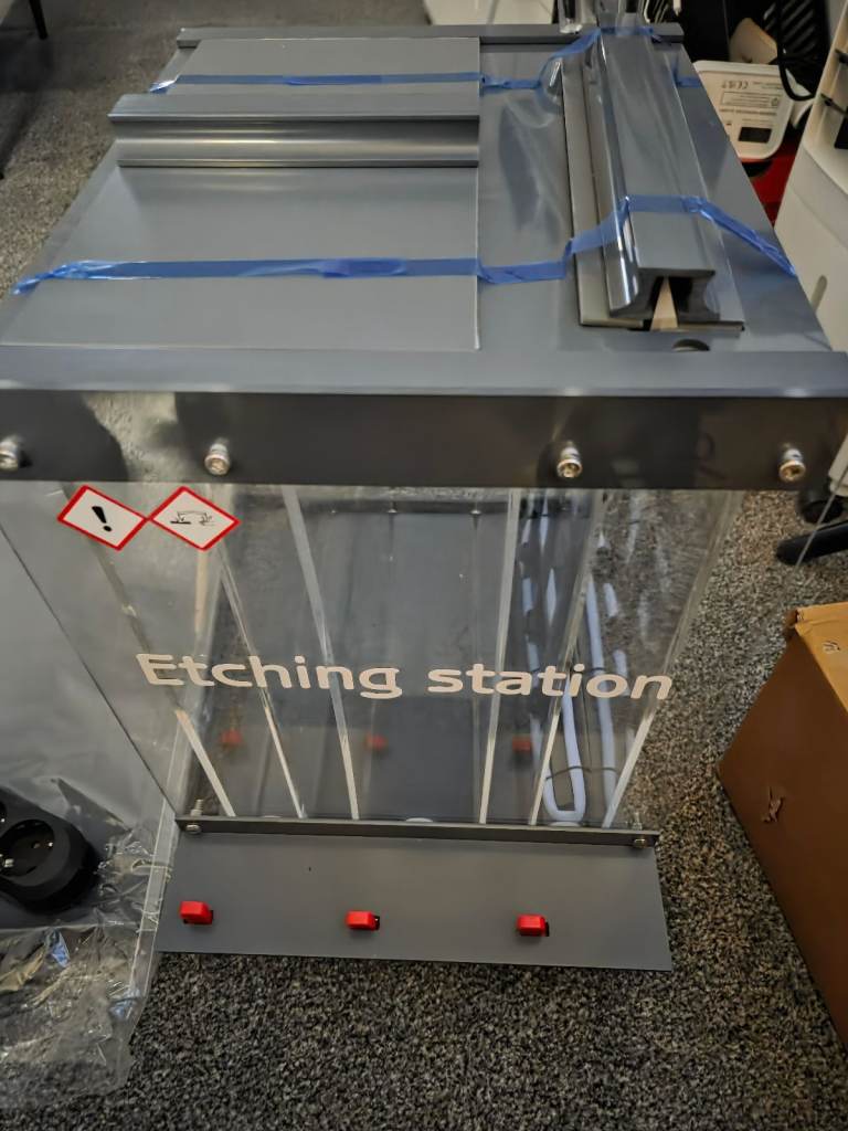 Fortex 3 Tank Bubble station  Etch (310 x 240mm Board Capacity)