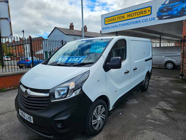 2016 Vauxhall Vivaro 2900 L1H1 CDTI P/V ECOFLEX S/S* NO VAT* Panel Van Diesel Manual
