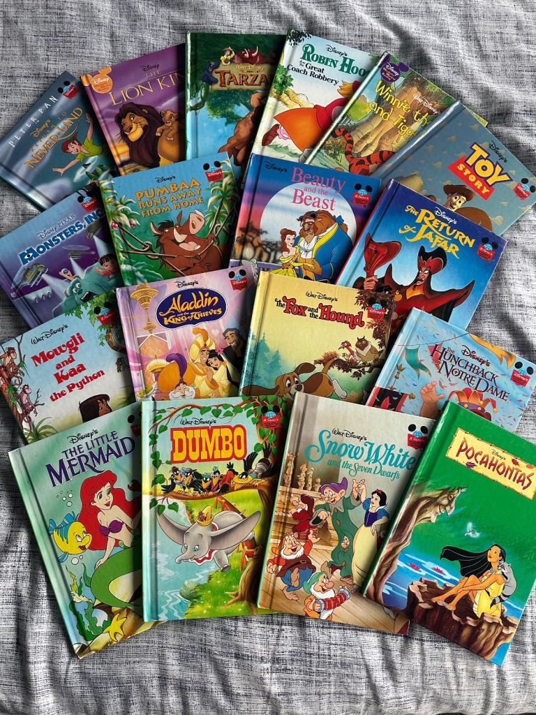 COLLECTION OF 18 WALT DISNEY KIDS’ CLASSIC BOOKS
