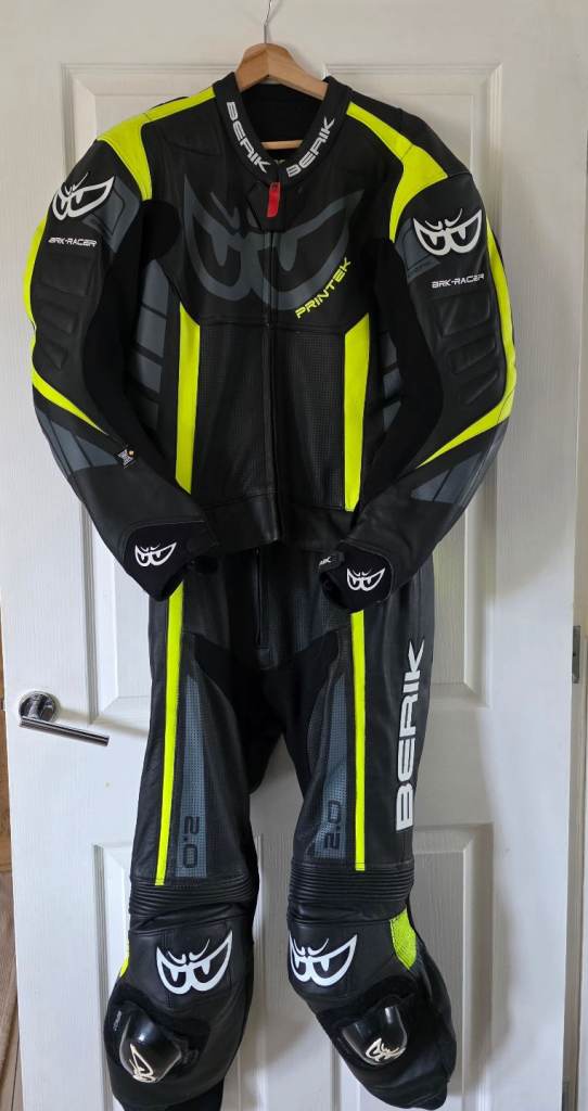 Berik Zakura Two Piece Motorcycle Leather Suit