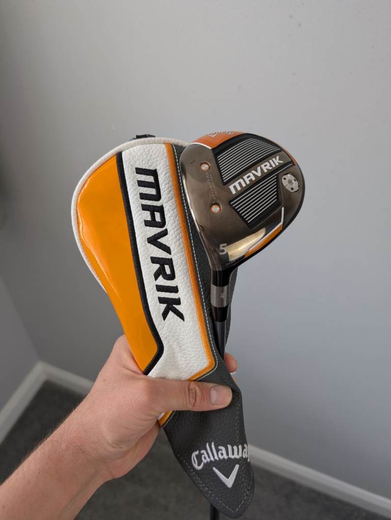 NEW - LEFT Hand Callaway Mavrik#5 Wood 18 Degree Regular Flex Hzrdus Project X