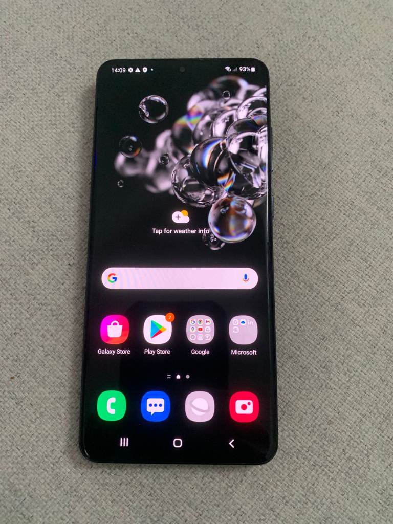 SAMSUNG GALAXY S20 ULTRA 128GB DUAL SIM UNLOCKED - GREAT CONDITION - CAN DELIVER