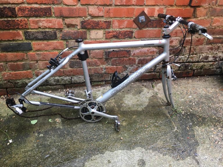 image for Cannondale CAAD aluminium bike frame 50cm frame size