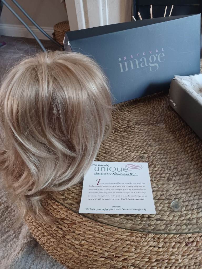 Natural Image 'Unique' Blonde Wig, Excellent Condition