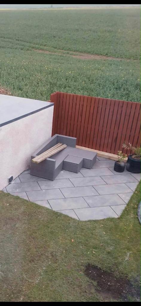 Garden Patio Paving Slabs - Grey