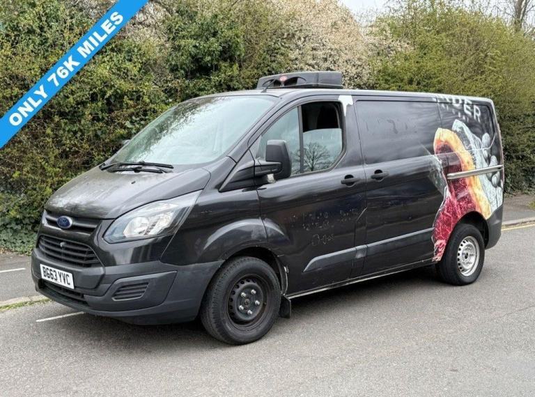 2014 63 FORD TRANSIT CUSTOM 2.2 TDCI 290 100BHP L1 H1 SWB LOW ROOF FRIDGE CHILLE