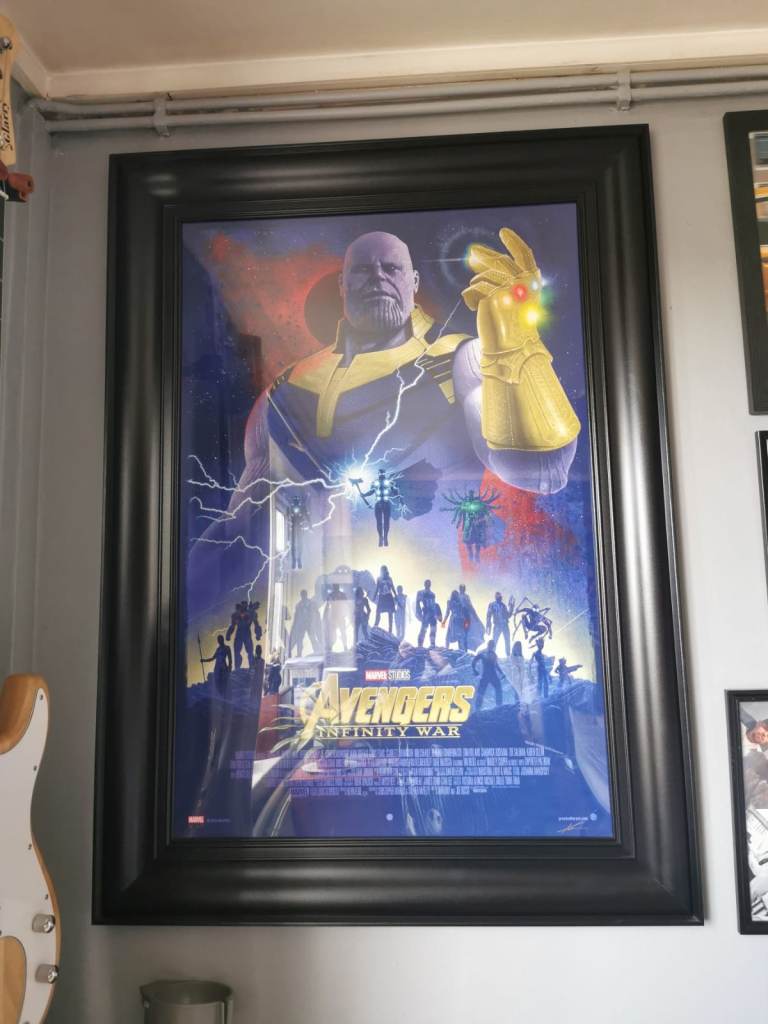 Framed Marvel Avengers Infinity War Poster - Limited Edition