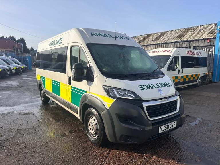 Peugeot Boxer PTS Stretcher Ambulance Euro 6 2018 £7,495+Vat