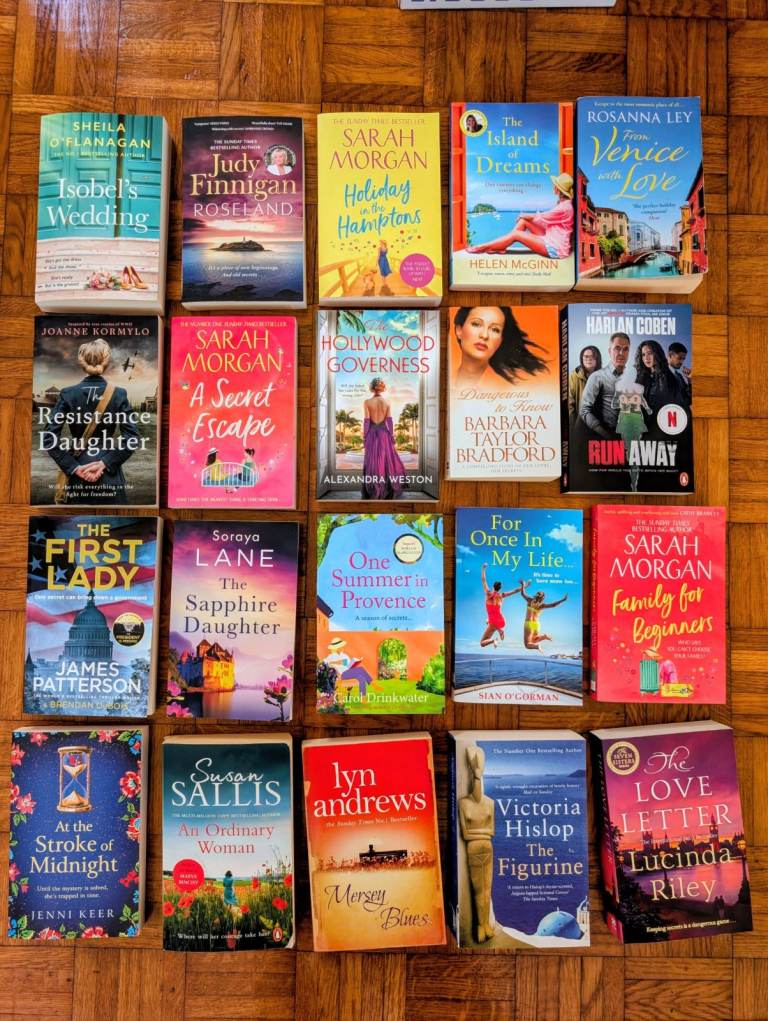 20 x WOMENS FICTION BOOKS - MOST READ ONCE OR TWICE, COLCHESTER £5