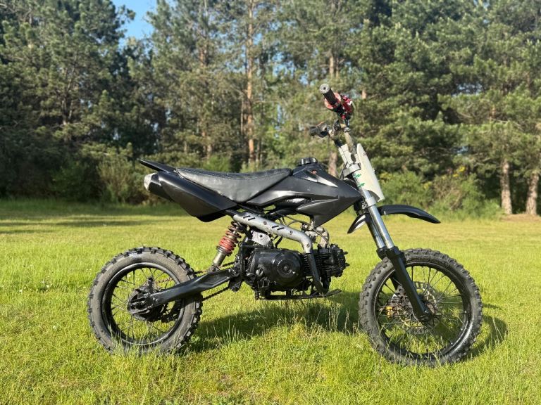 110cc semi auto pitbike 125 