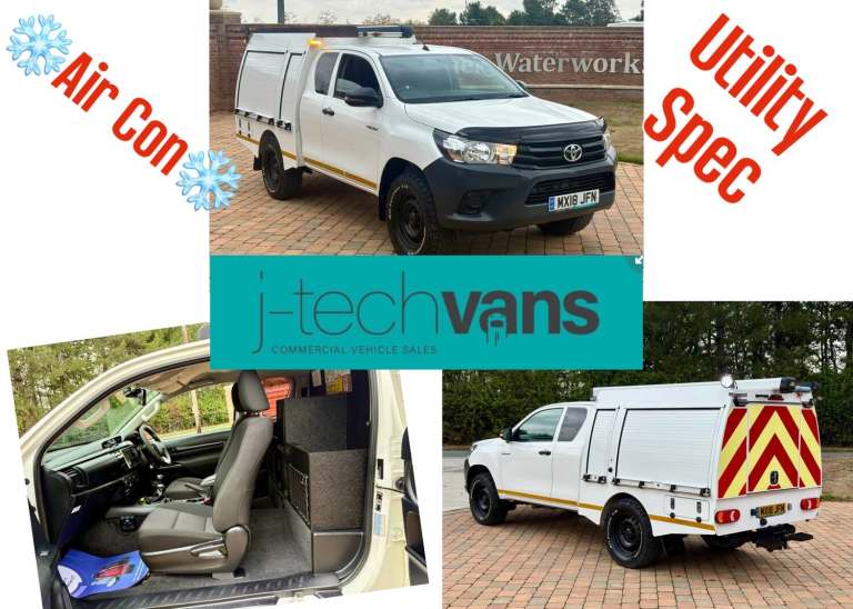 2018 Toyota Hilux Active Extra Cab Pick Up 2.4 D-4D *** Utility Spec *** PICK UP Diesel Manual