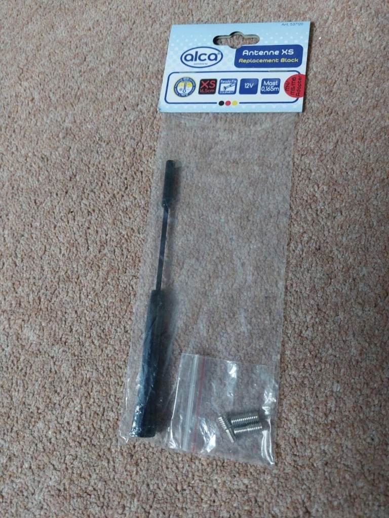 Alca Antenna XS 16.5cm Universal Replacement Mast Brand New Unopened