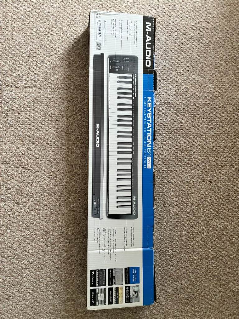 M-Audio Keystation 61 MK3 USB MIDI Keyboard Controller – Good condition