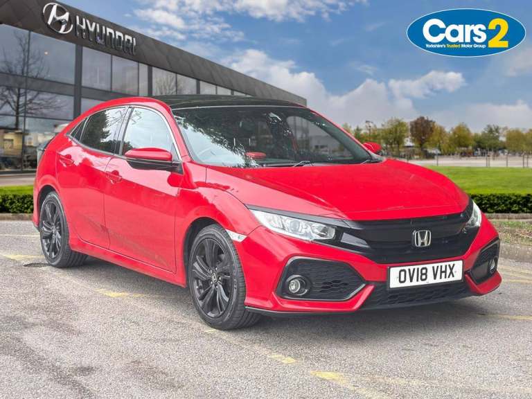 2018 Honda Civic 1.0 VTEC Turbo EX Hatchback 5dr Petrol Manual Euro 6 (s/s) (129 ps) Hatchback PE...