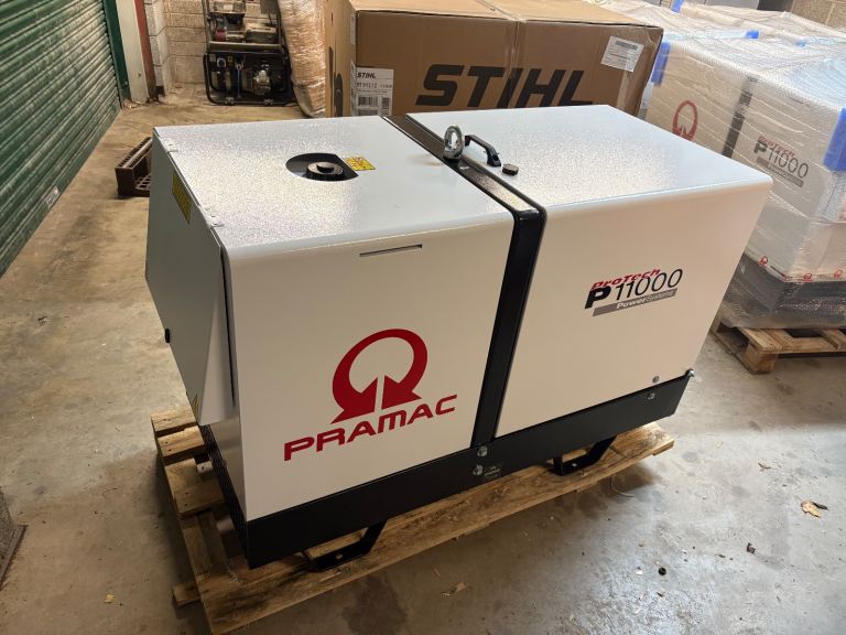 Pramac P11000 Silent run Electric start generator 