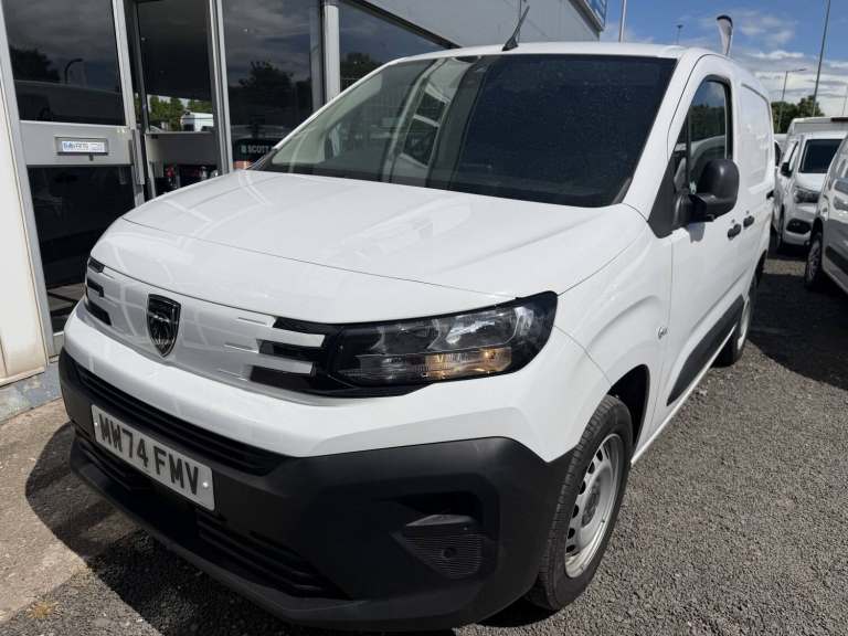 2024 Peugeot Partner 1.5 BlueHDi 100 Professional Van PANEL VAN DIESEL Manual