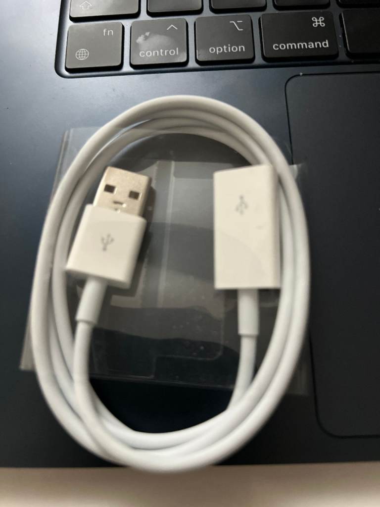 NEW authentic apple usb A extention cable