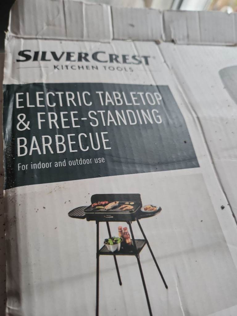 Electric Barbeque Table to or Free standing