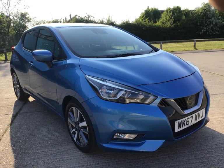 2017 Nissan Micra 0.9 IG-T N-Connecta Euro 6 (s/s) 5dr HATCHBACK Petrol Manual