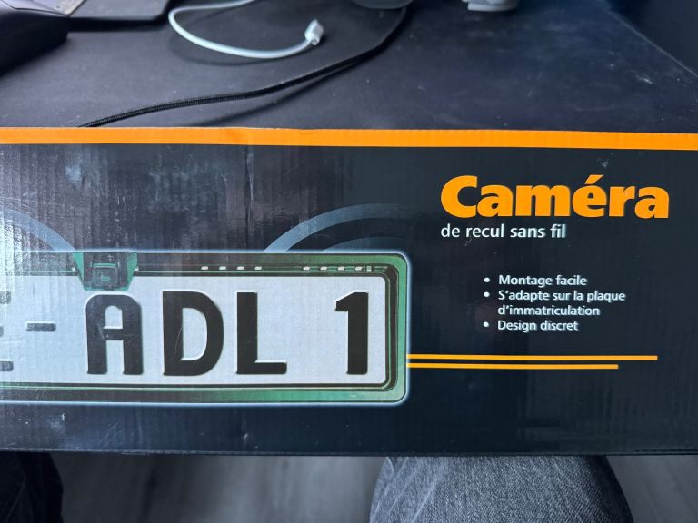 Rear Reg plate night vision Camera 