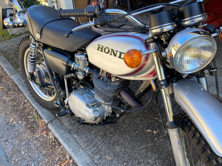 Honda, XL, 1973, 248 (cc)