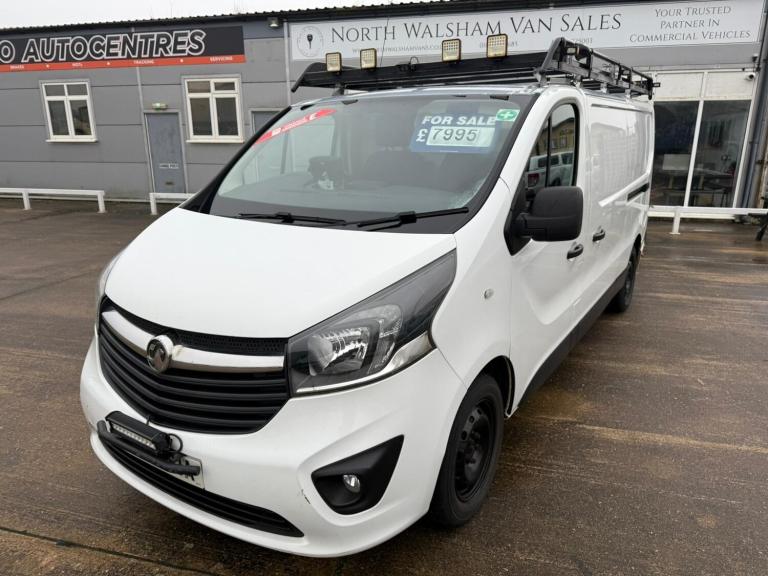 2018 Vauxhall Vivaro 2900 1.6CDTI 120PS Sportive H1 Van PANEL VAN Diesel Manual