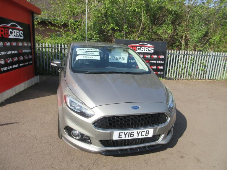 2016 Ford S-Max 2.0 TDCi 180 Titanium Sport 5dr Powershift AWD MPV Diesel Automatic